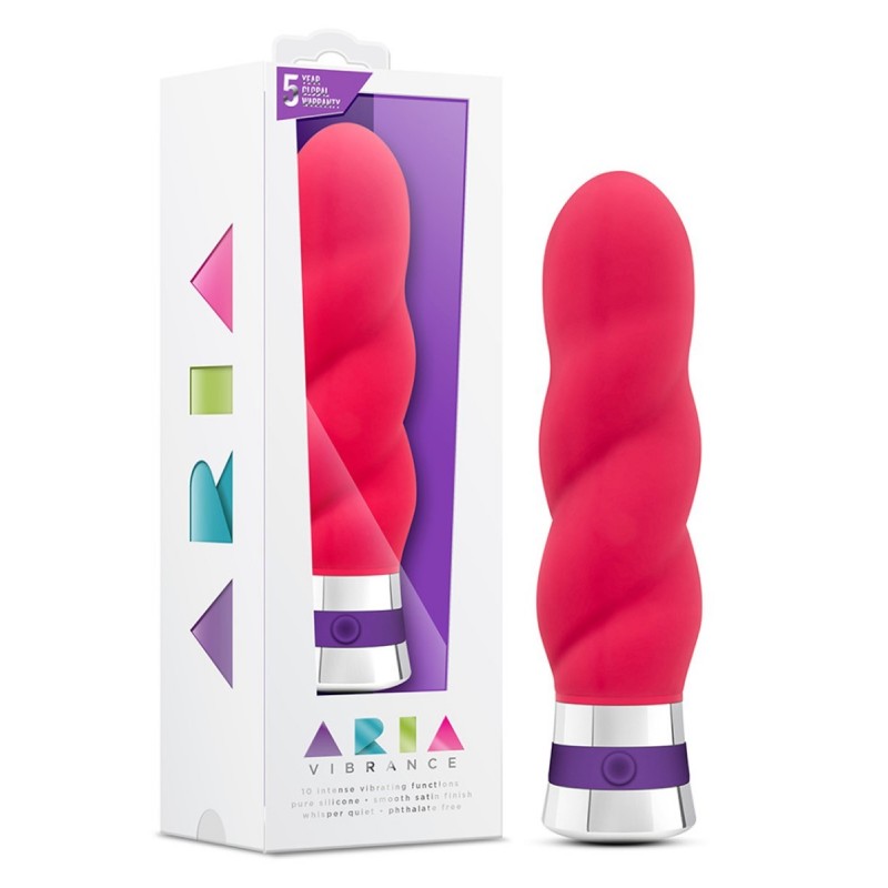 Vibromasseur Aria Vibrance Cerise 10 vitesses