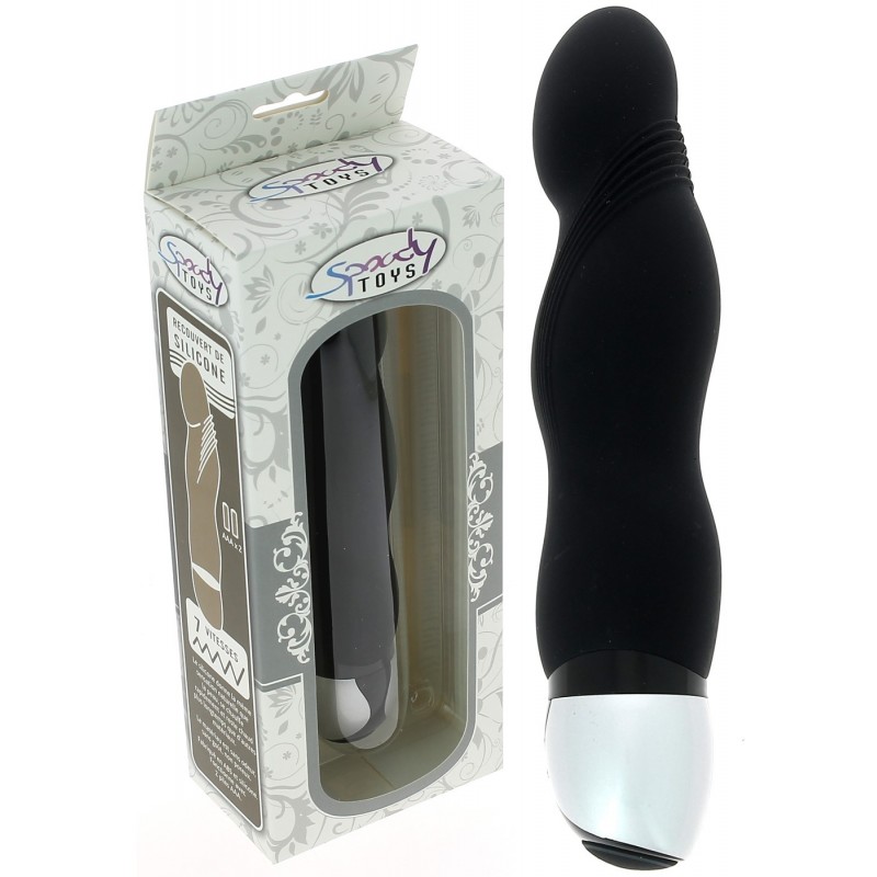 Vibromasseur semi réaliste en silicone 7 vitesses