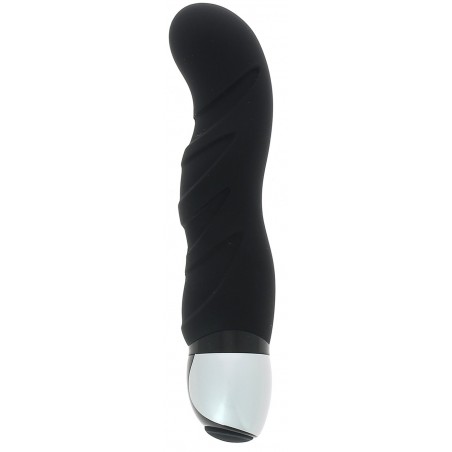 Vibromasseur strié en silicone 7 vitesses