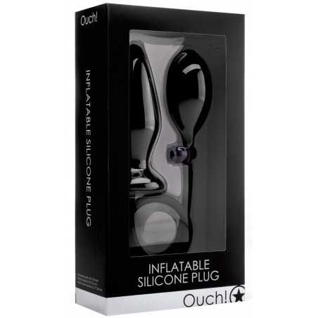 Plug Anal gonflant en silicone