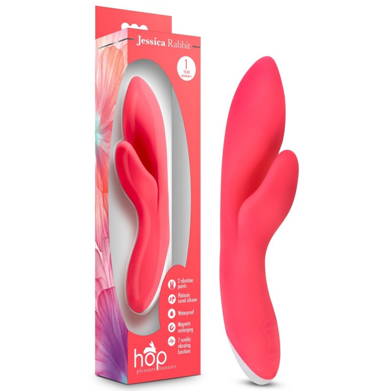 Vibromasseur Rechargeable Hop Jessica Cerise