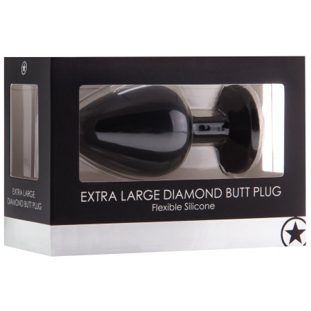 Gode Anal en Silicone Extra Large Diamond