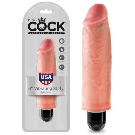 Vibromasseur Réaliste King Cock Stiffy 18,5 cm