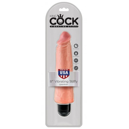 Vibromasseur Réaliste King Cock Stiffy 24 cm