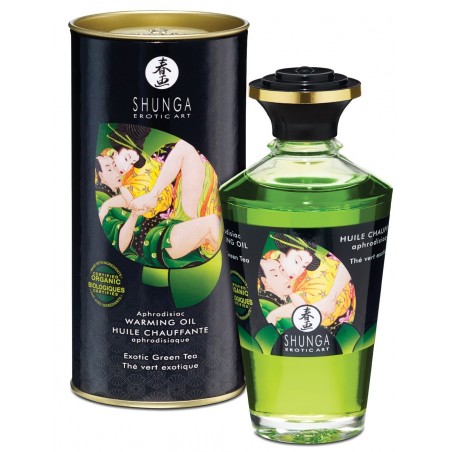 Huile Chauffante Biologique Thé exotique 100 ml