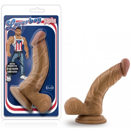 Gode ventouse Loverboy Papito 16 cm