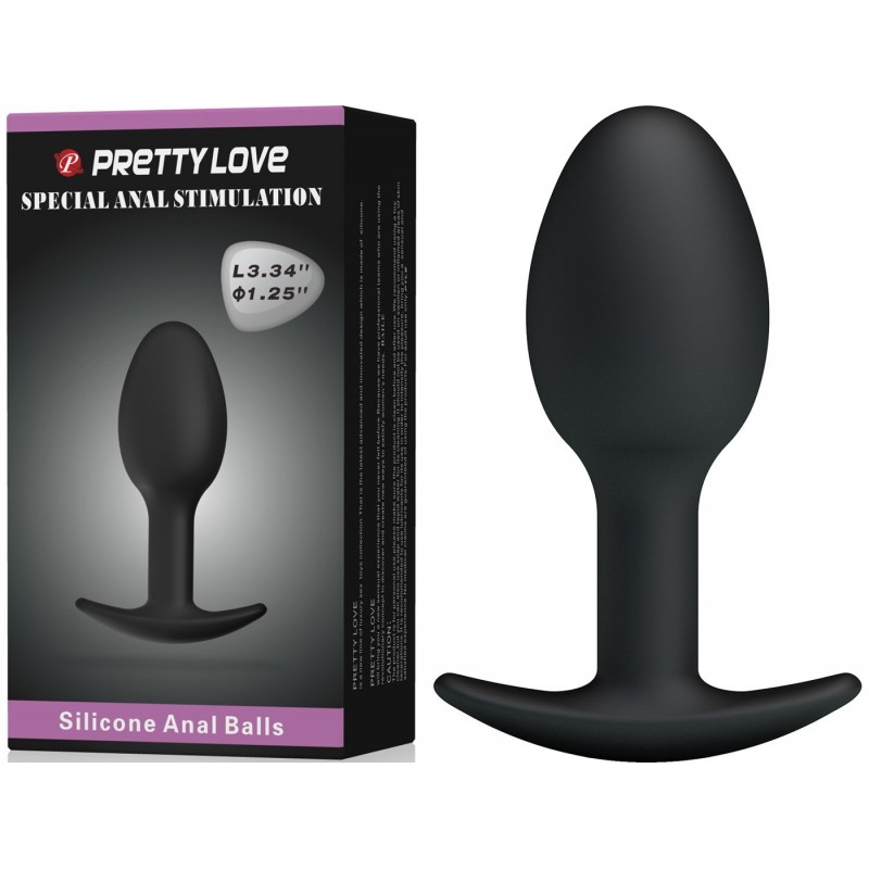 Plug Anal Pretty Love en silicone