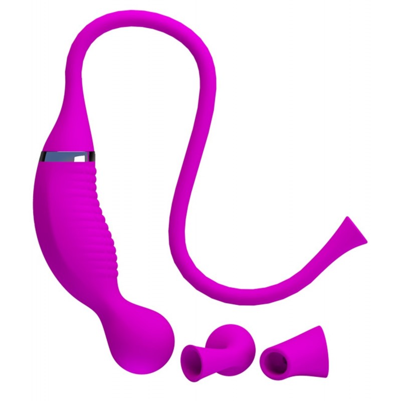 Stimulateur de Clitoris Rechargeable 3 en 1