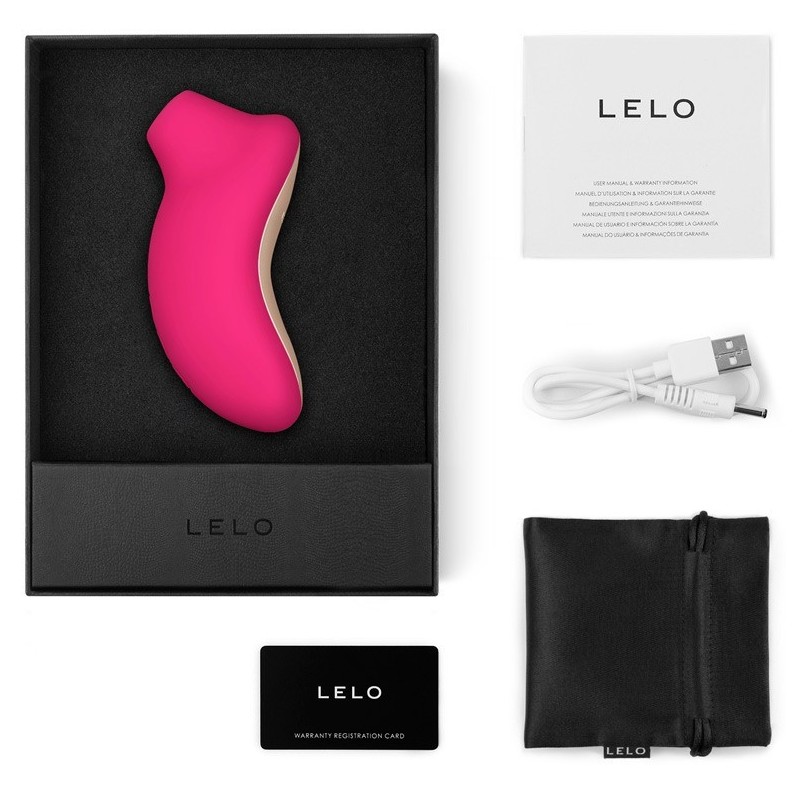 Stimulateur Rechargeable Lelo Sona Cruise Cerise