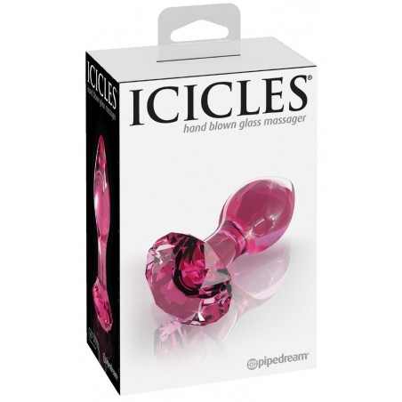 Plug en verre  Icicles N°78