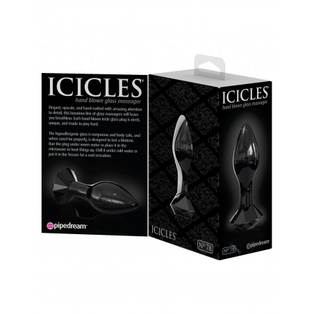 Plug en verre  Icicles N°78