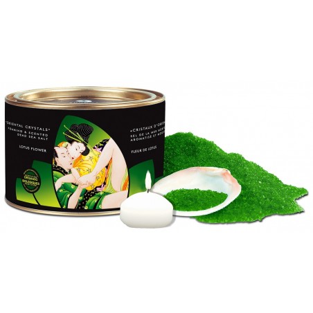 Cristaux de la Mer Morte Fleur de Lotus 600 gr