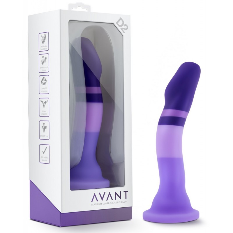 Gode Ventouse en Silicone Avant D2