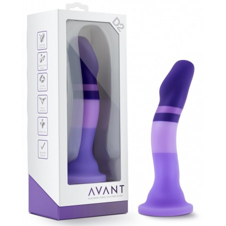 Gode Ventouse en Silicone Avant D2