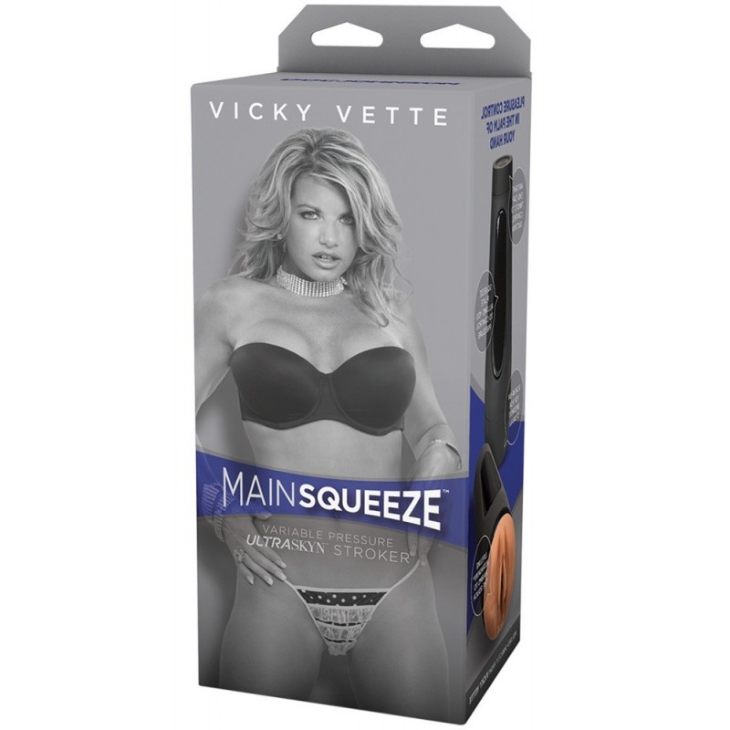 Masturbateur Main Squeeze Vagin Vicky Vette