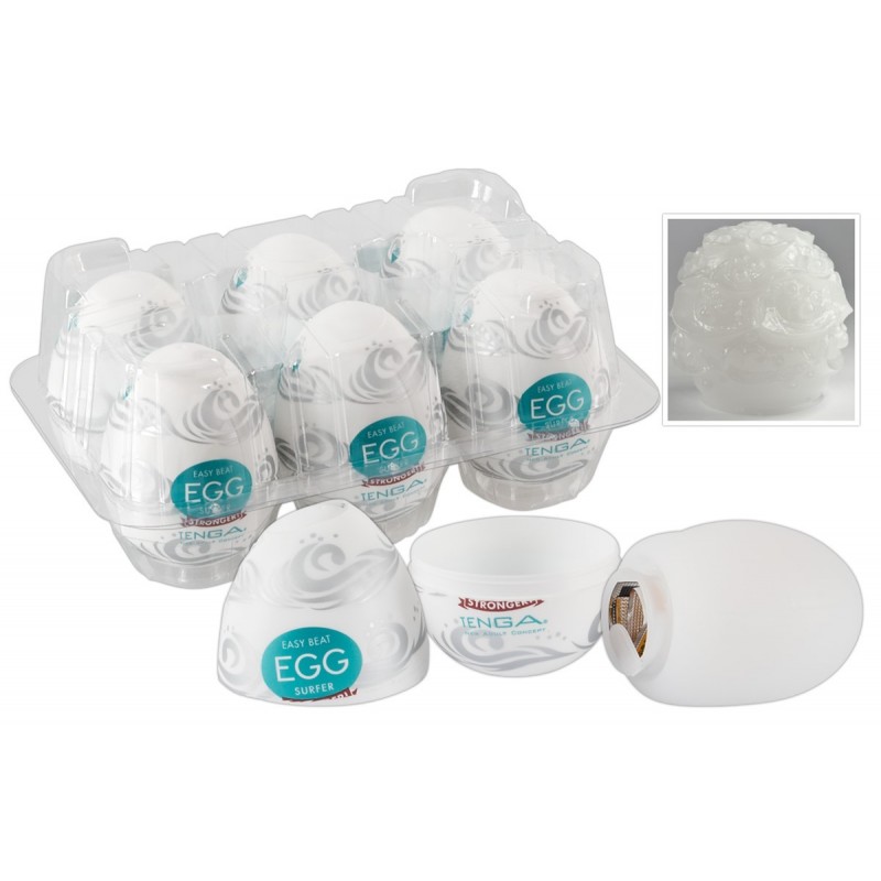 Boite de 6 Tenga EGG Surfer