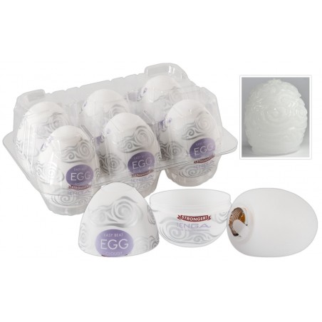 Boite de 6 Tenga EGG Cloudy violet