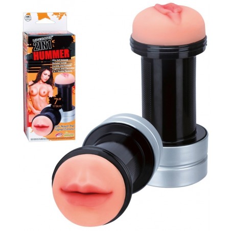 Masturbateur 2en1 Hummer Buccal / Vaginal