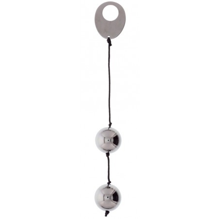 Boules en Metal Chrome Domino