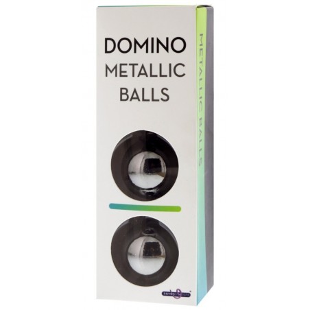 Boules en Metal Chrome Domino