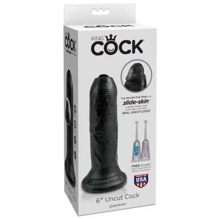 Gode Realiste qui se Decalotte King Cock 16 cm