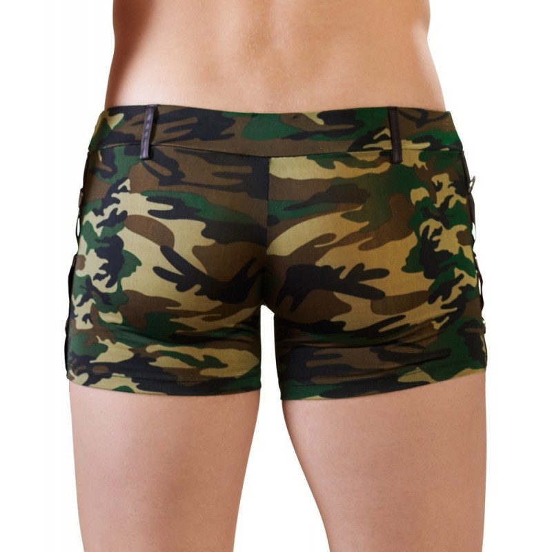 Short Camouflage Matelassé L