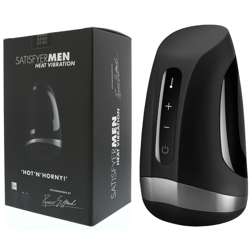 Masturbateur Rechargeable Satisfyer Men Vibrant et Chauffant