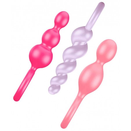 Satisfyer Plug Colorés X3