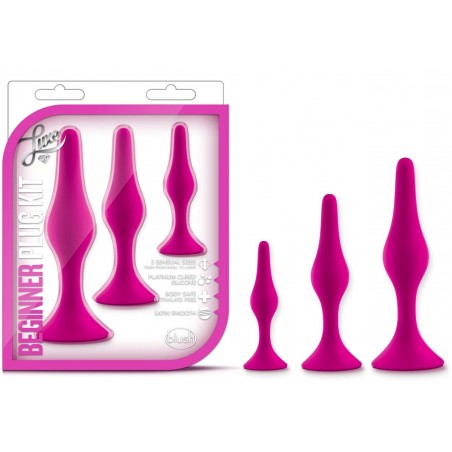 Coffret 3 Plugs en Silicone Beginner