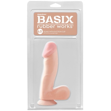 Gode ventouse Basix Rubber Works 17 cm