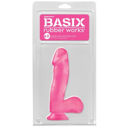 Gode ventouse Basix Rubber Works 17 cm