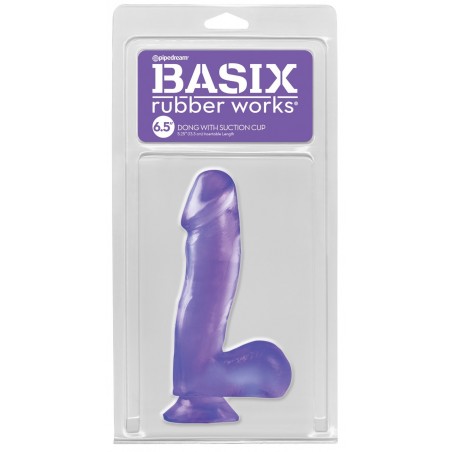 Gode ventouse Basix Rubber Works 17 cm