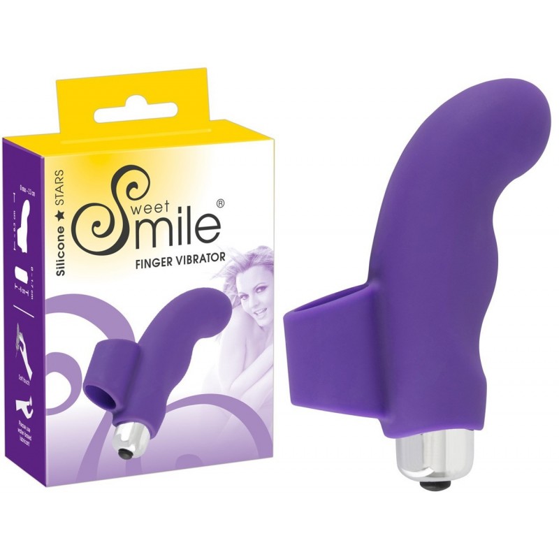 Doigt Vibrant Smile en Silicone