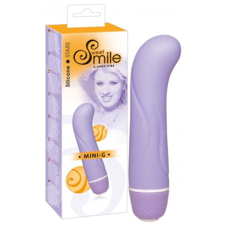 Vibromasseur en silicone Smile Mini G