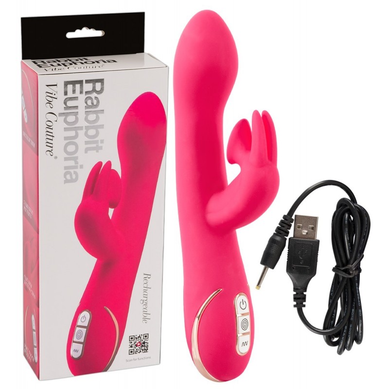 Vibromasseur Rechargeable Rabbit Euphoria