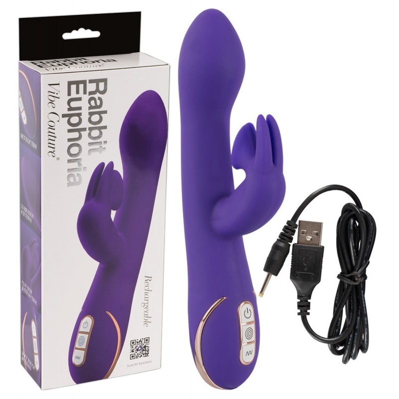 Vibromasseur Rechargeable Rabbit Euphoria