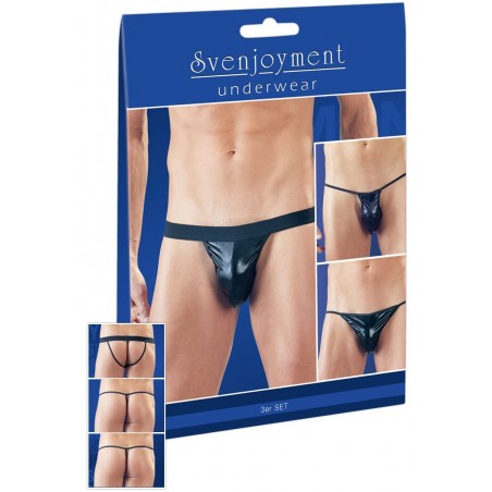 Pack de 3 Dessous Effet Mouillé TU