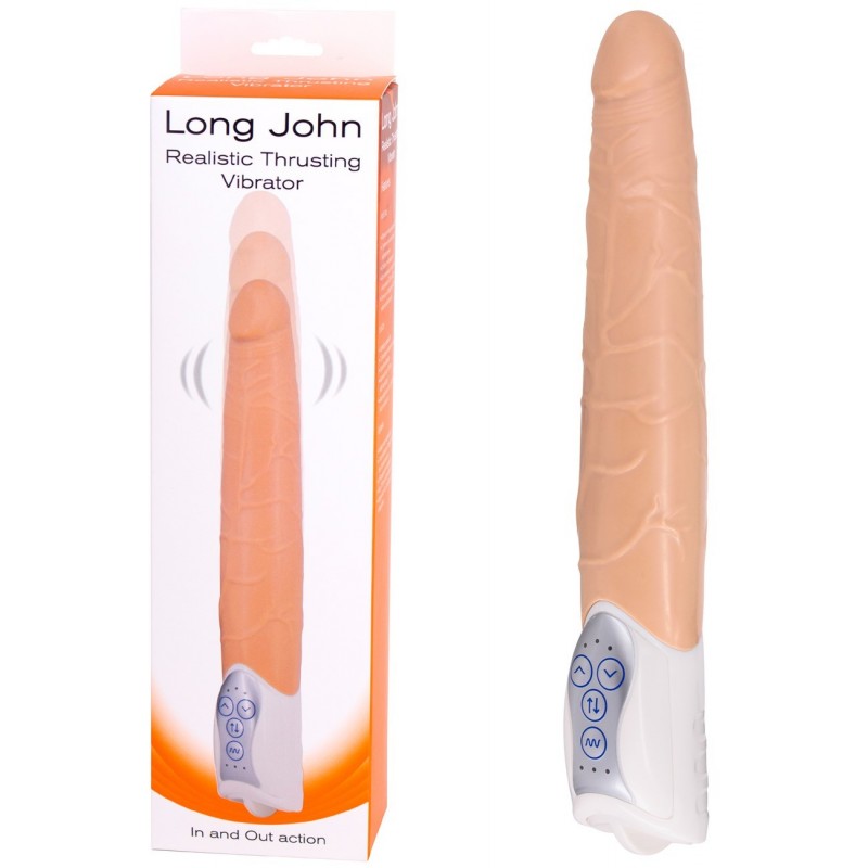 Vibromasseur Long John + Fonction Va et Vient