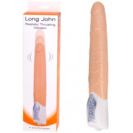 Vibromasseur Long John + Fonction Va et Vient