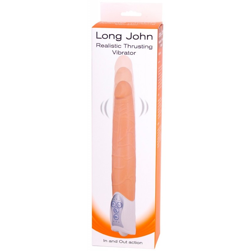 Vibromasseur Long John + Fonction Va et Vient