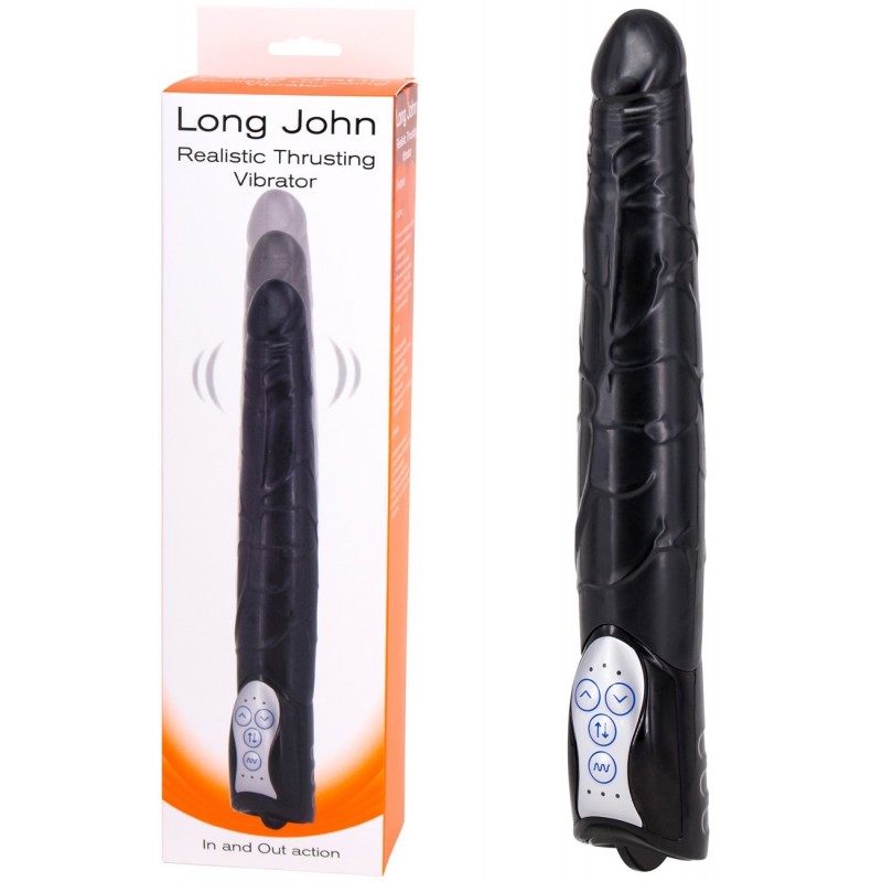 Vibromasseur Long John + Fonction Va et Vient